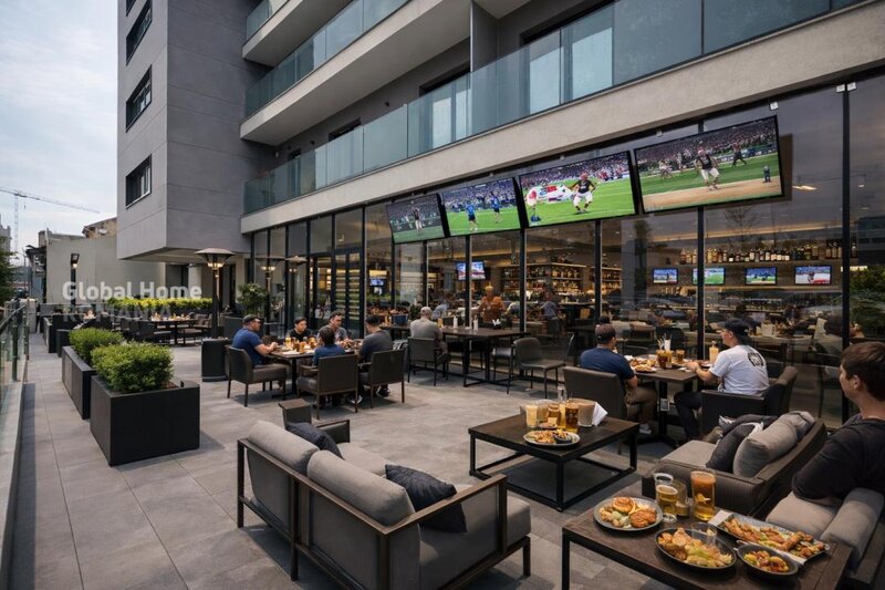 Obor, Avrig Park, spatiu comercial 187 mp + terasa 42 mp, vitrina 12 ml.