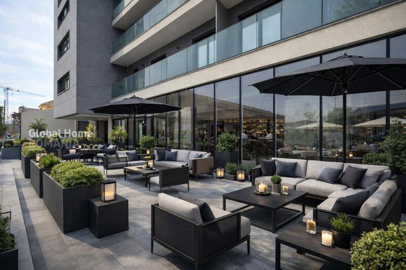 Obor, Avrig Park, spatiu comercial 187 mp + terasa 42 mp, vitrina 12 ml.